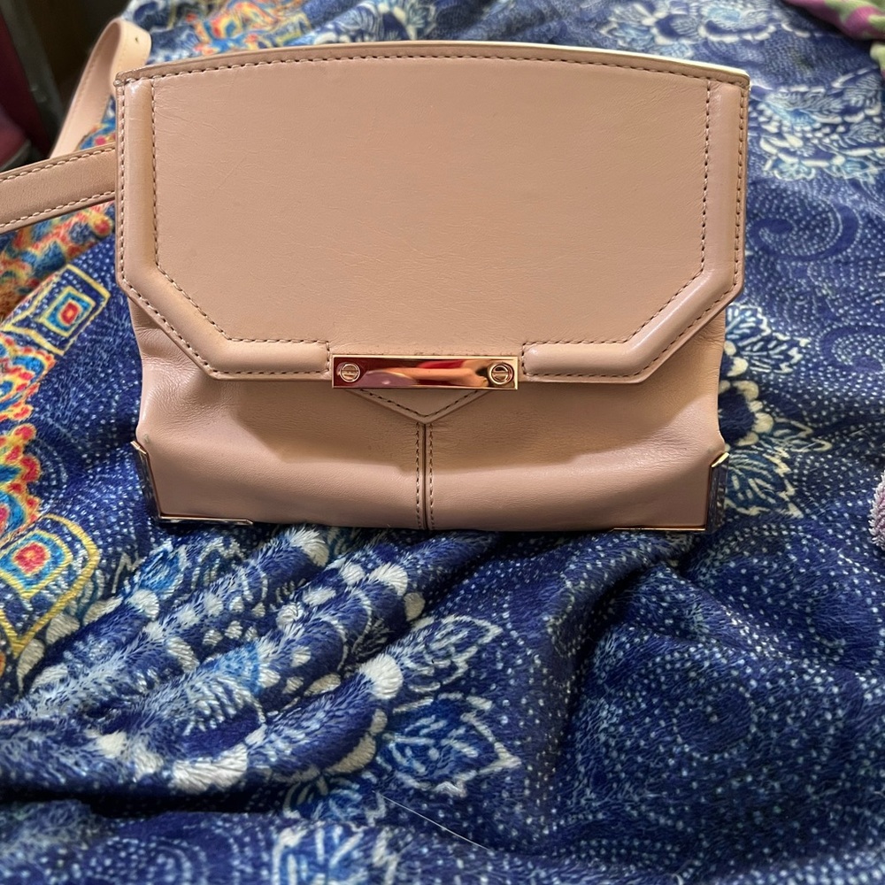 Alexander Wang Pink Geometric Clutch